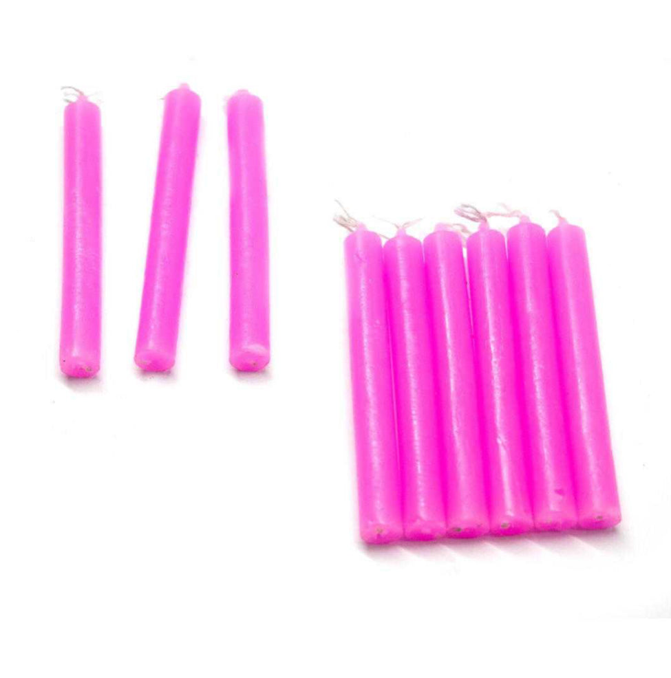 CHIME Set of 20 piece PINK 4” ritual candles -MINI