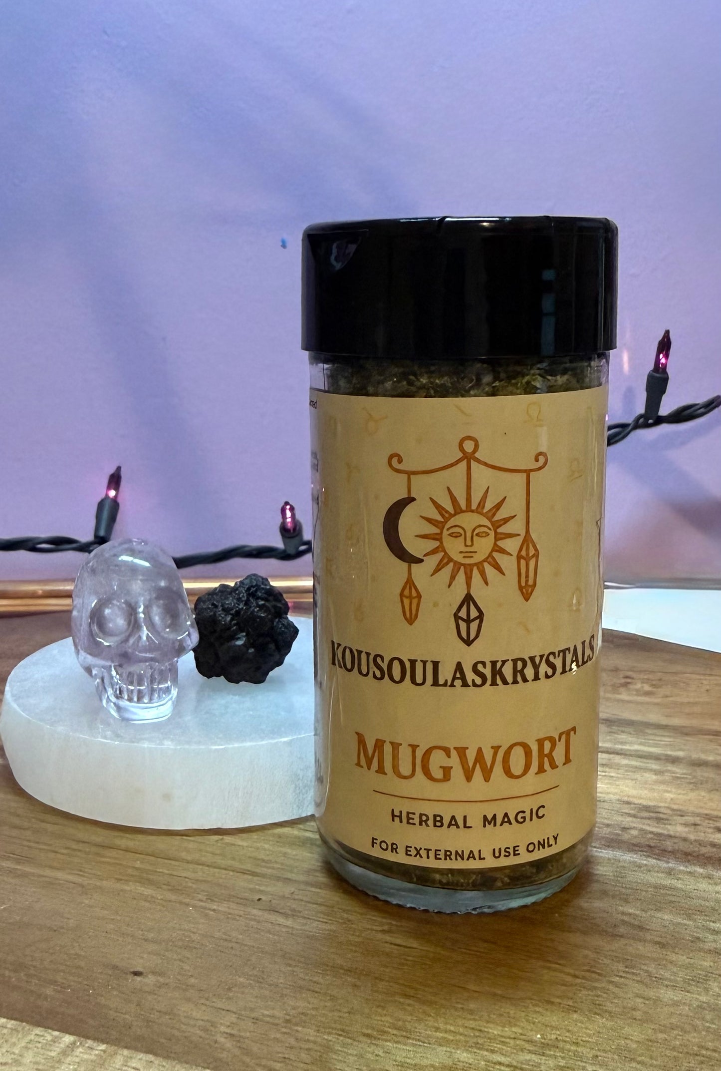 Certified Organic Mugwort Artemisia vulgaris 15 grams