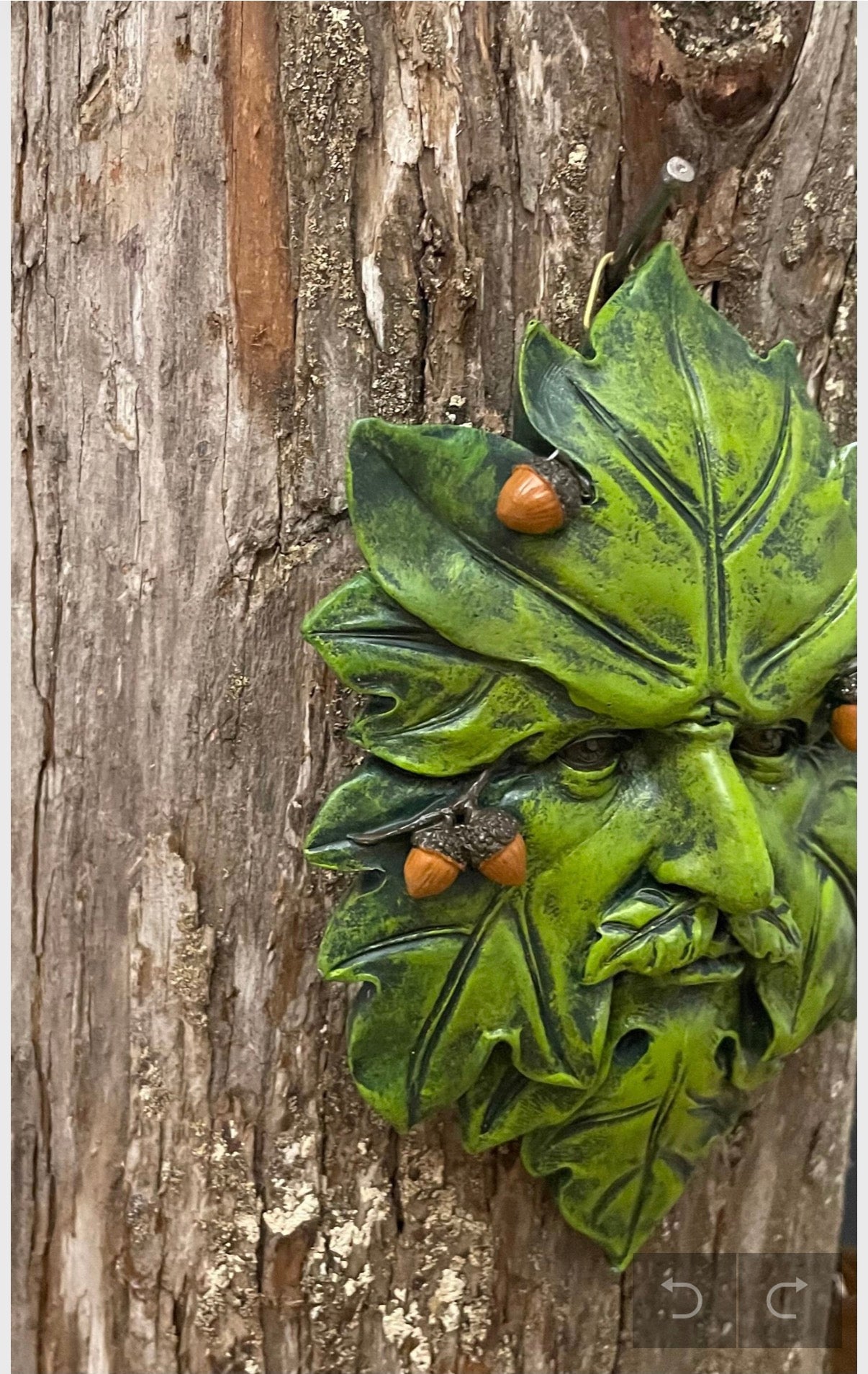 Primavera Green woman figure for your lawn decor fairy garden green woman garden decoration