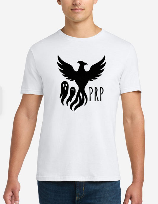 PRP t-shirt white - I will see you in time.