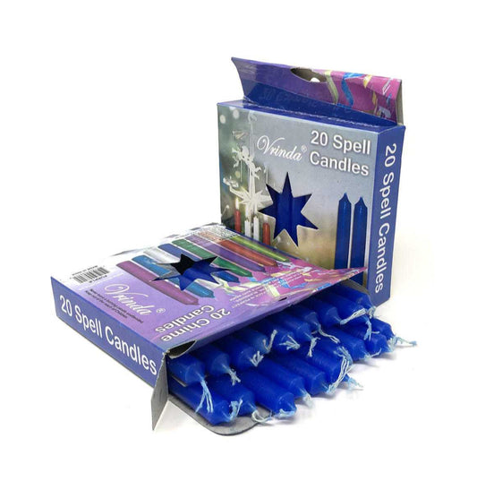 CHIME Set of 20 piece BLUE 4” ritual candles