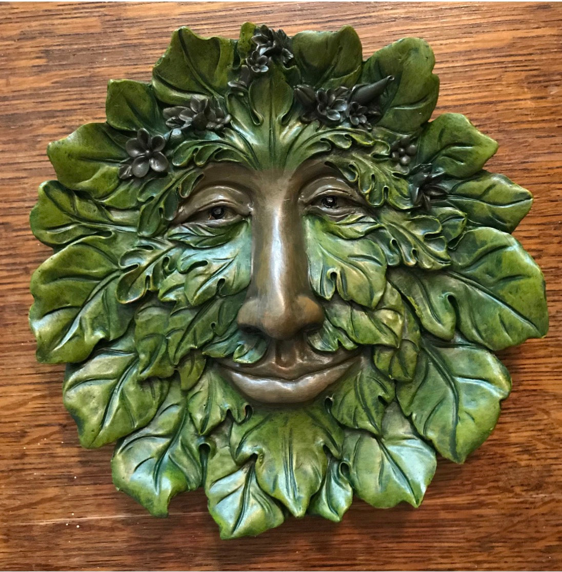 Greenman figure for your lawn decor fairy garden green man garden decoration