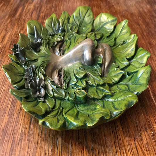 Greenman figure for your lawn decor fairy garden green man garden decoration