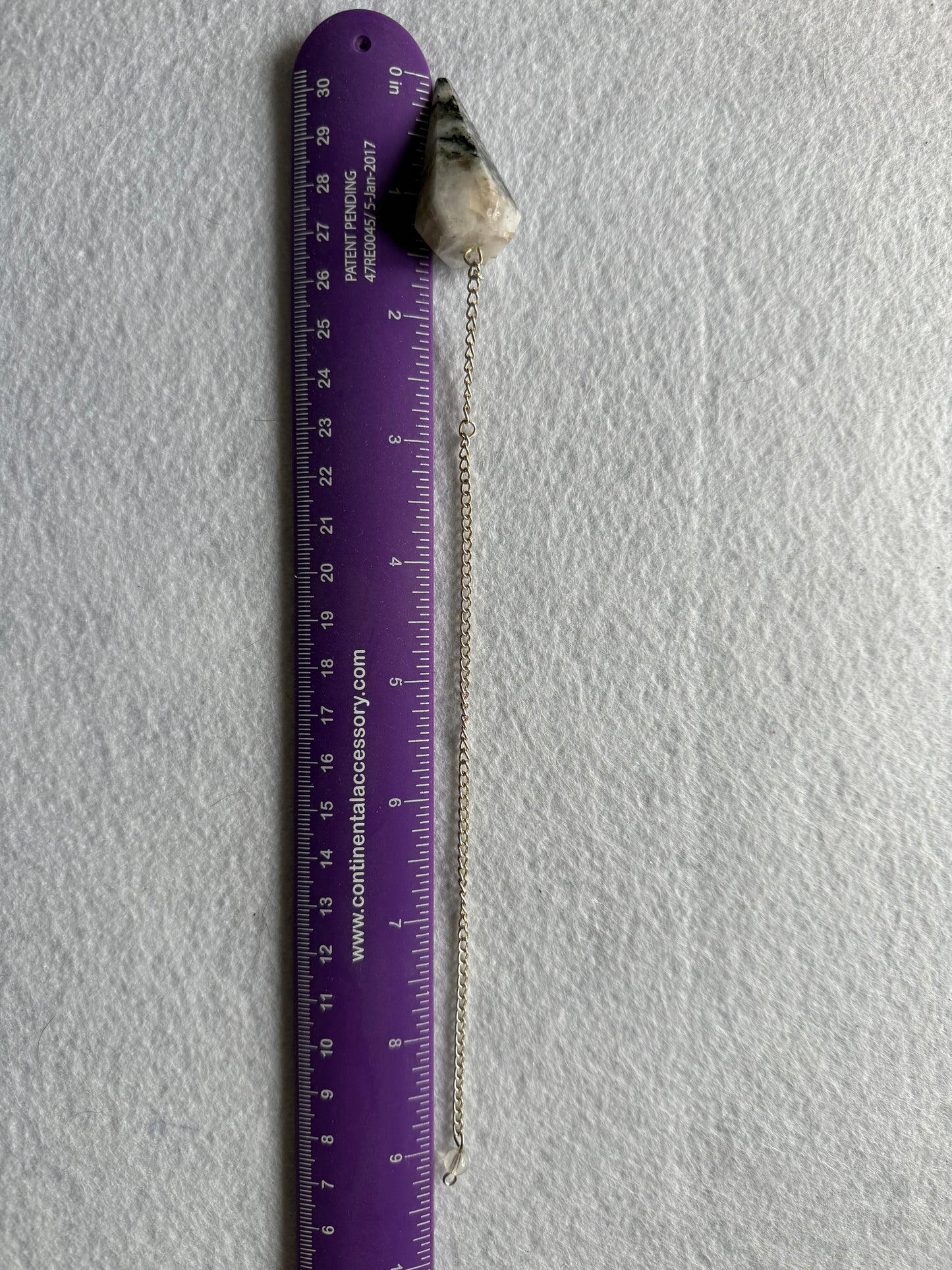 WOW! Rainbow moonstone Pendulum for meditation, dowsing, Reiki etc