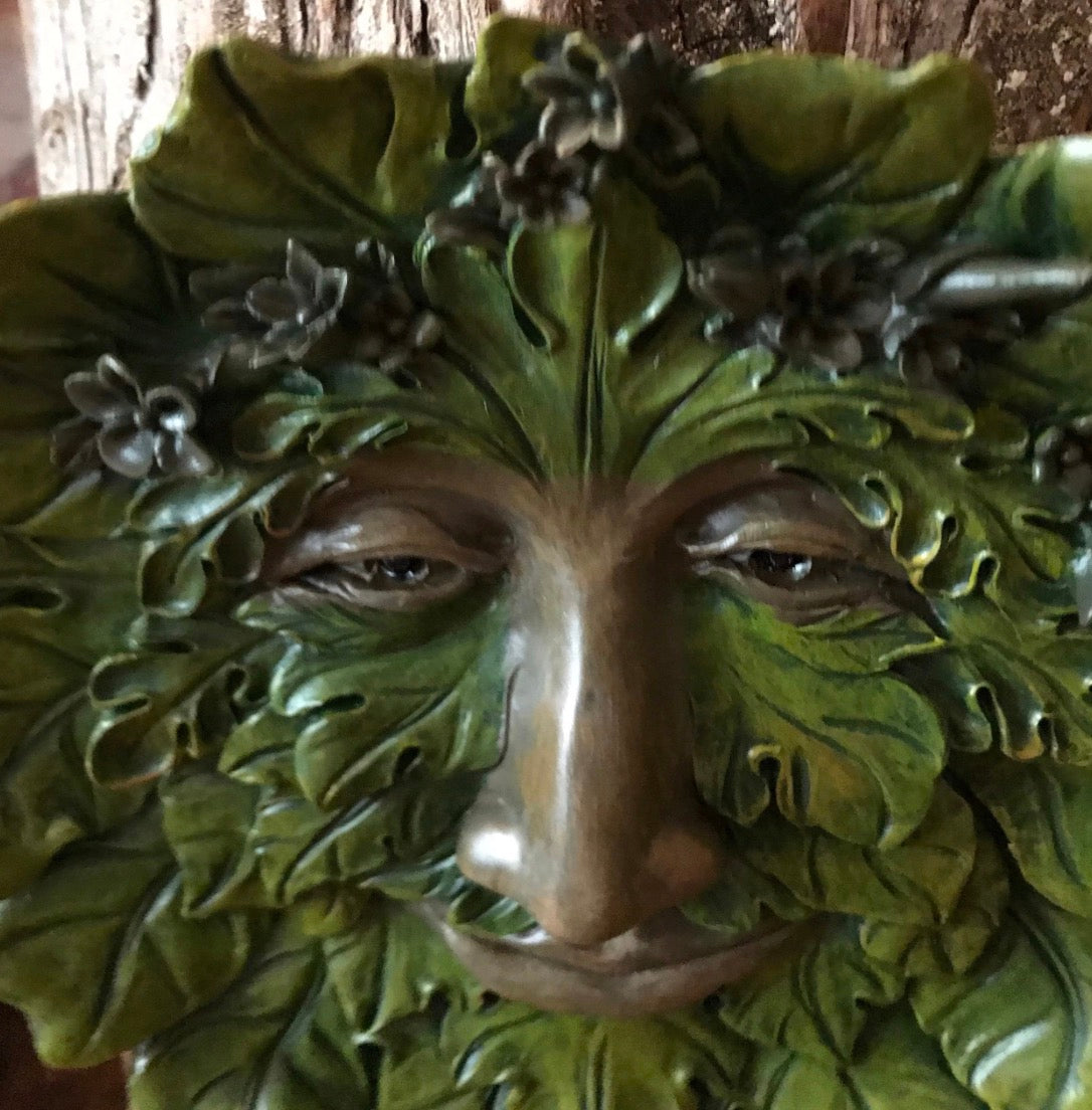 Greenman figure for your lawn decor fairy garden green man garden decoration