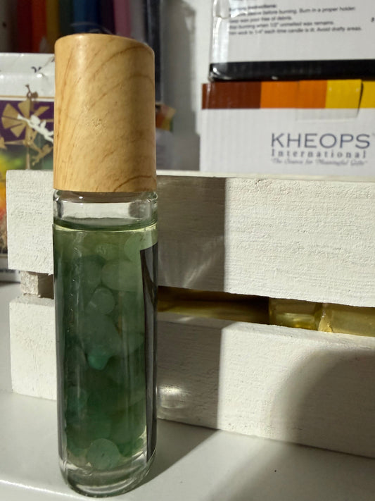 Calling in Money Oil – Prosperity Conjure with Green Aventurine