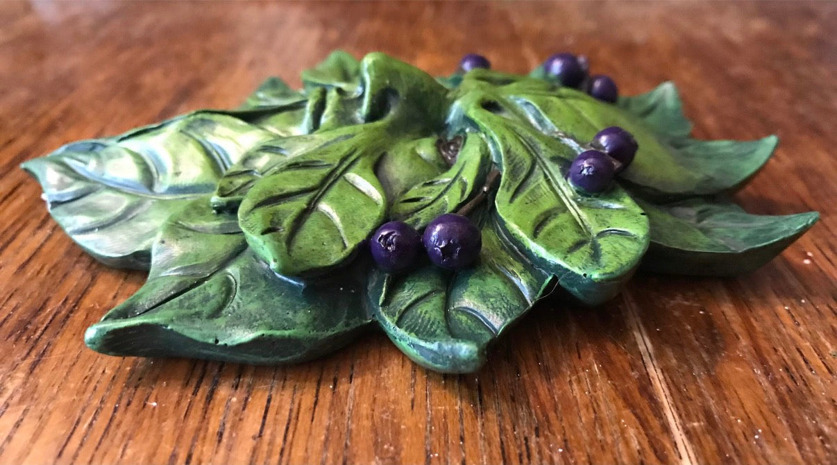 Blueberry Green man figure for your lawn decor fairy garden green man garden decoration