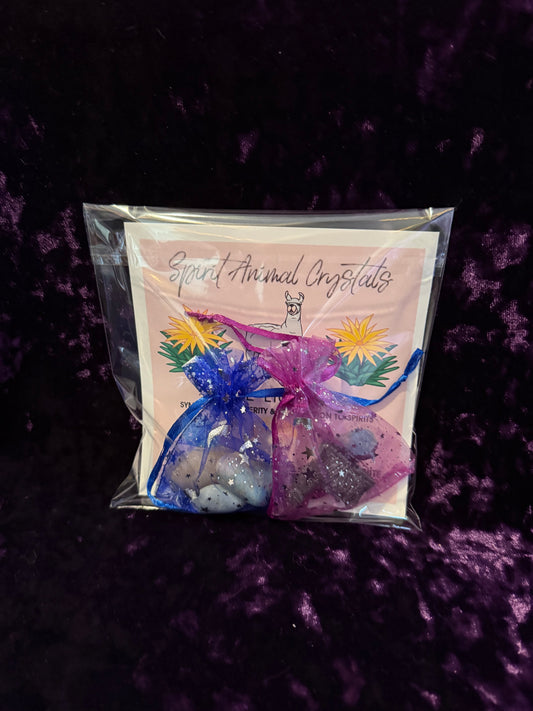 Spirit animal crystal gift set - The LLama