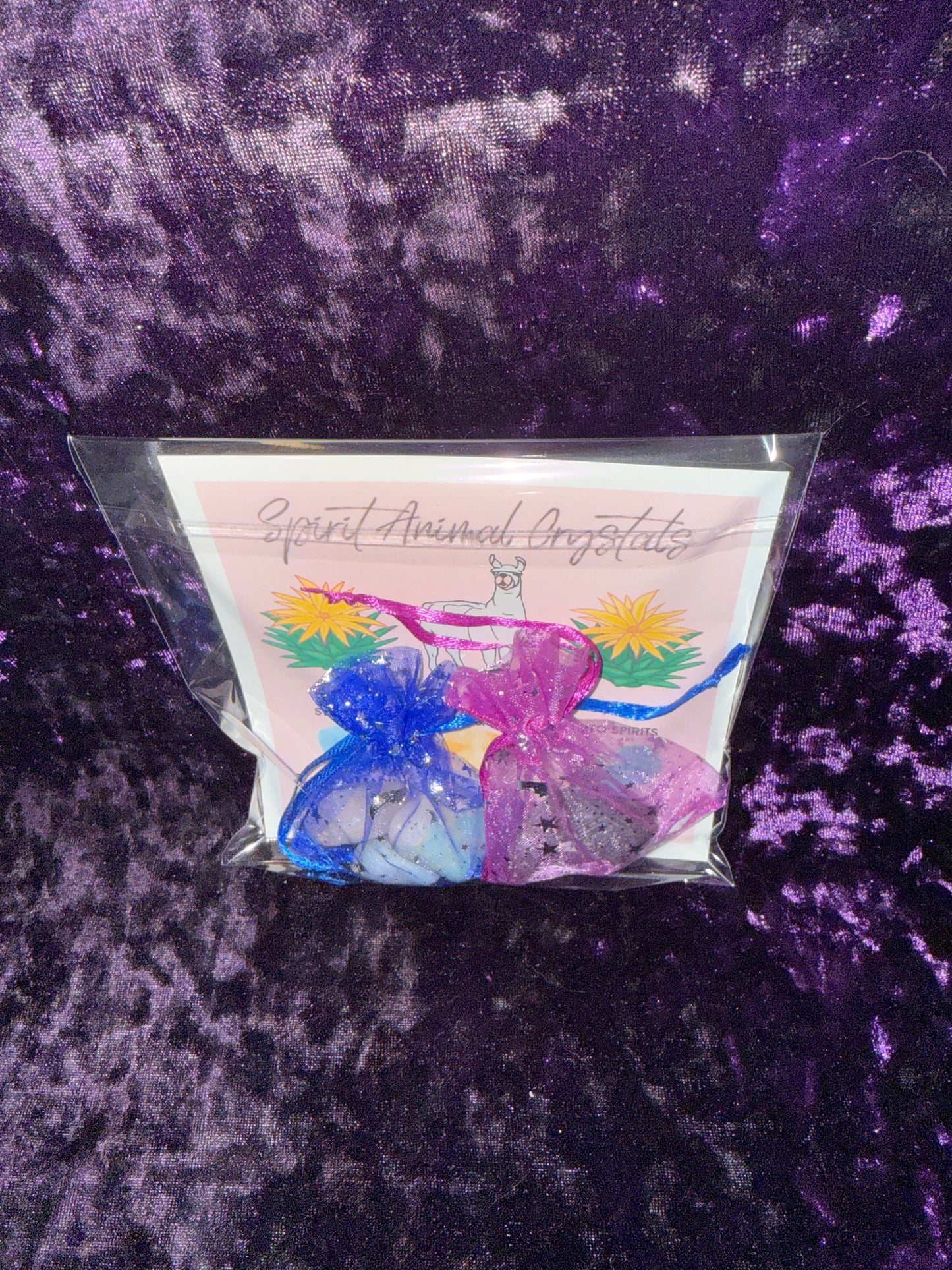 Spirit animal crystal gift set - The LLama