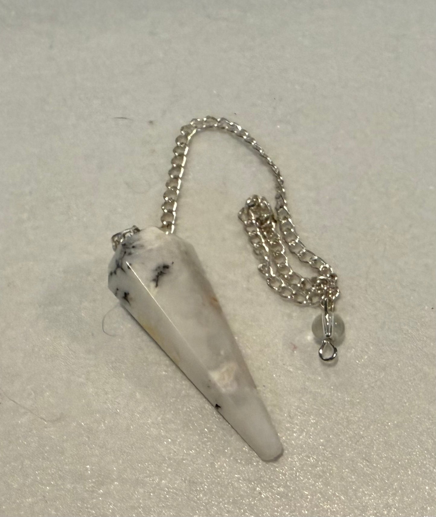 Rainbow moonstone Pendulum for meditation, dowsing, Reiki etc