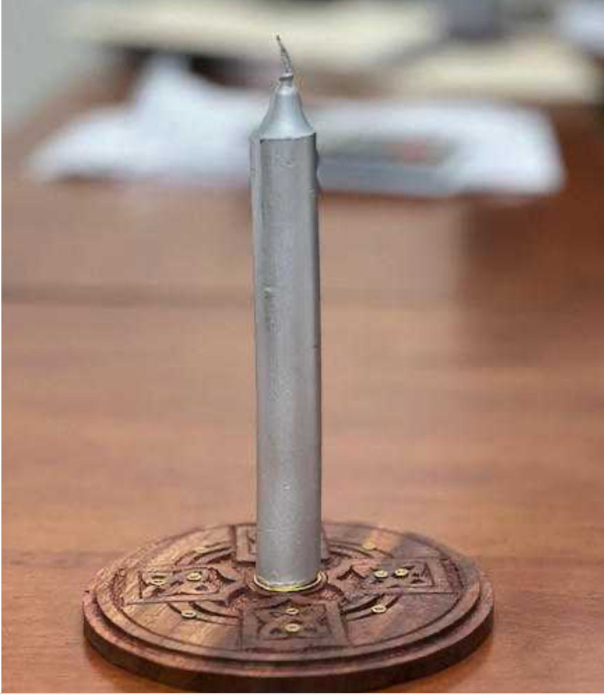 CHIME Set of 36 piece Gold 6” ritual candles