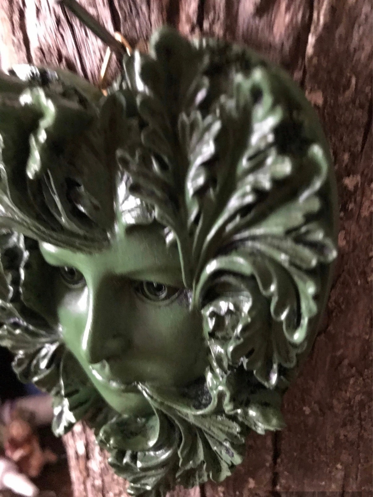 Primavera Green woman figure for your lawn decor fairy garden green woman garden decoration