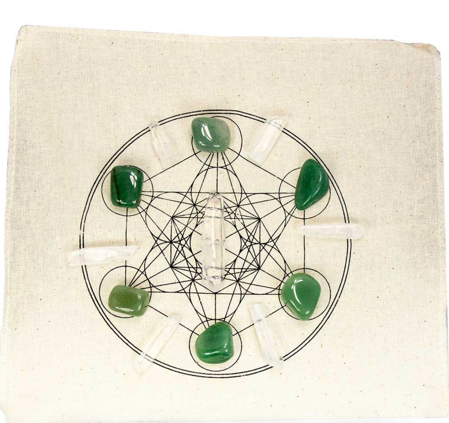 Metatrons Grid crystal set