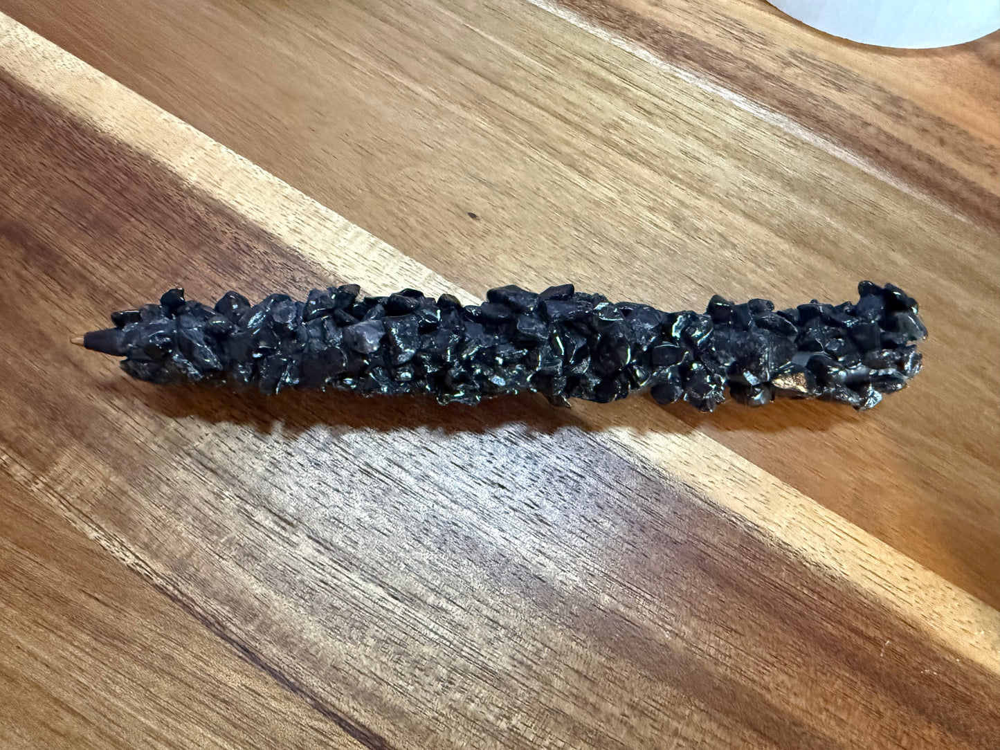 Black Tourmaline refillable pen! Perfect for writing Protection rituals.