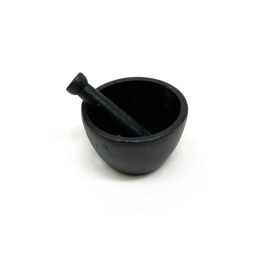 Cast Iron Mortar & Pestle 2.5”