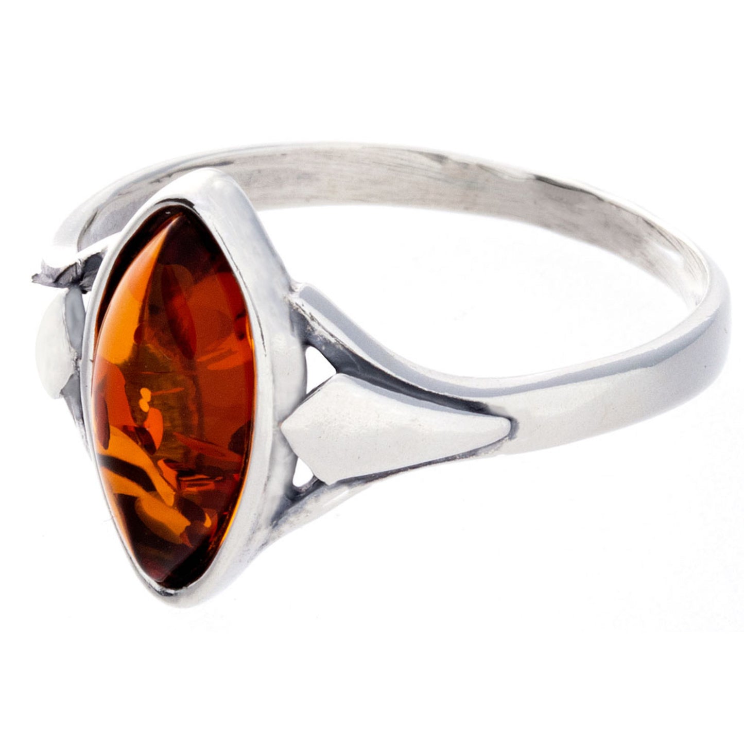 Amber Ring - Marquise - Size 8