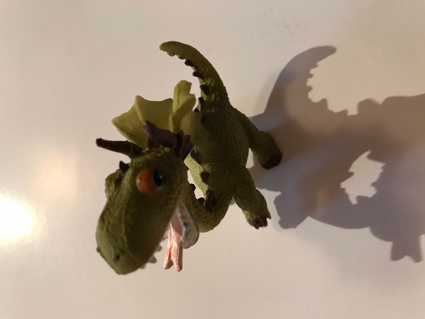 Adorable miniature green dragon full of whimsy, fairy garden supplies, enchanted garden, miniature garden accessories, miniature display