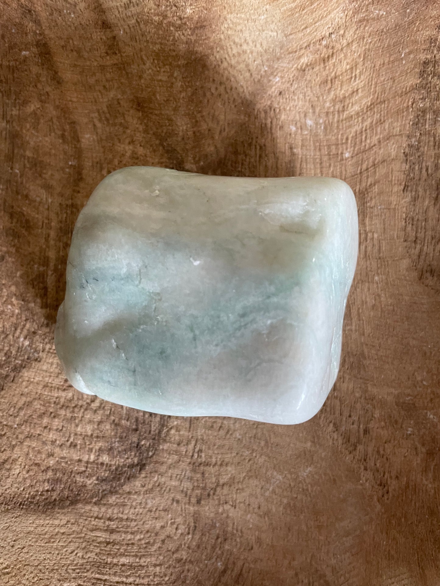 Jumbo Amazonite weighs 7.6 ounces