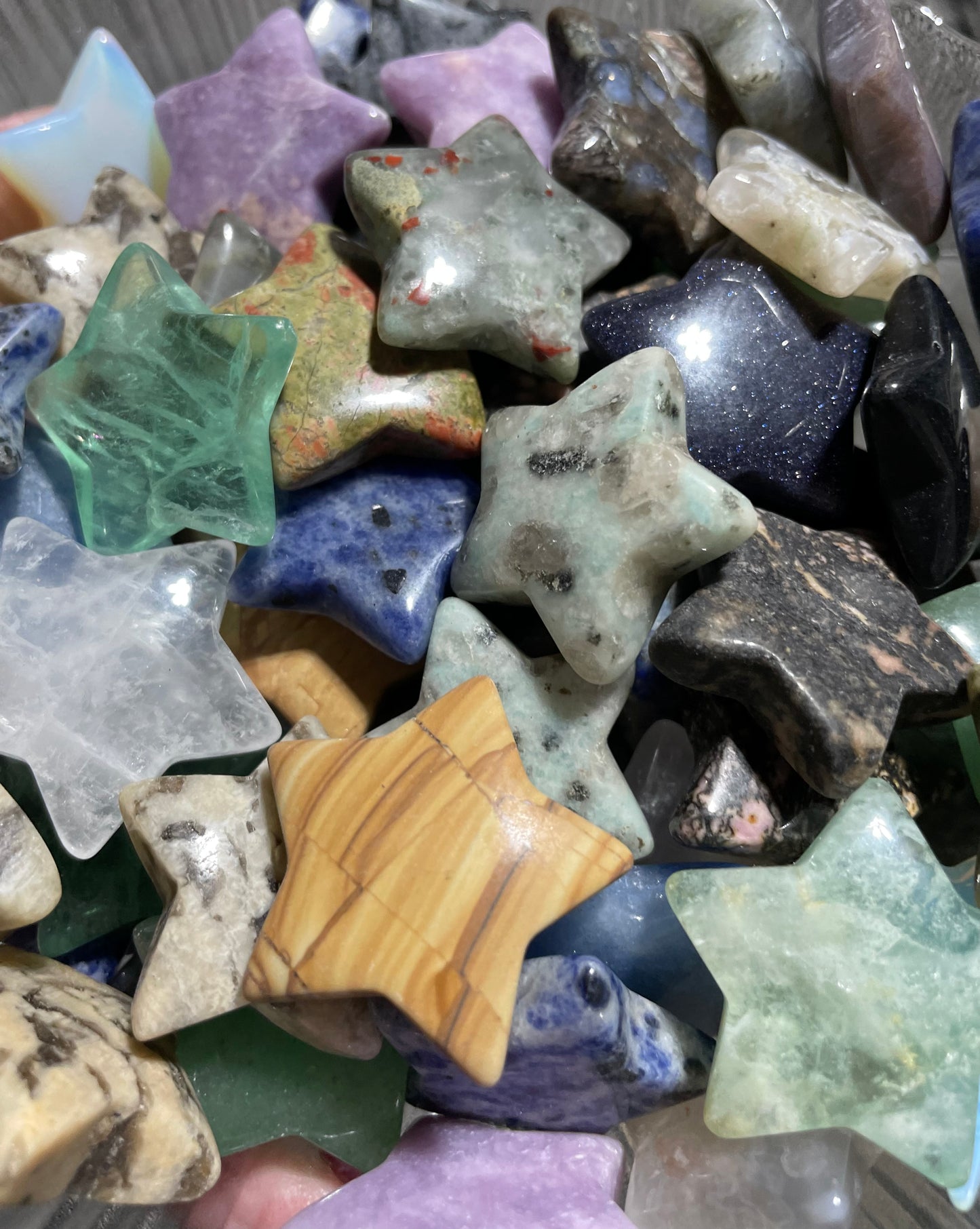 Assorted Star crystals