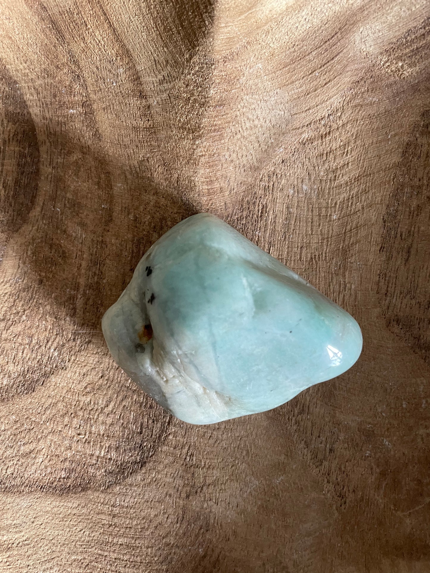 Jumbo Amazonite weighs 6.3 ounces