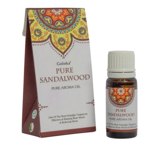 Goloka Pure Sandalwood Aroma Oil
