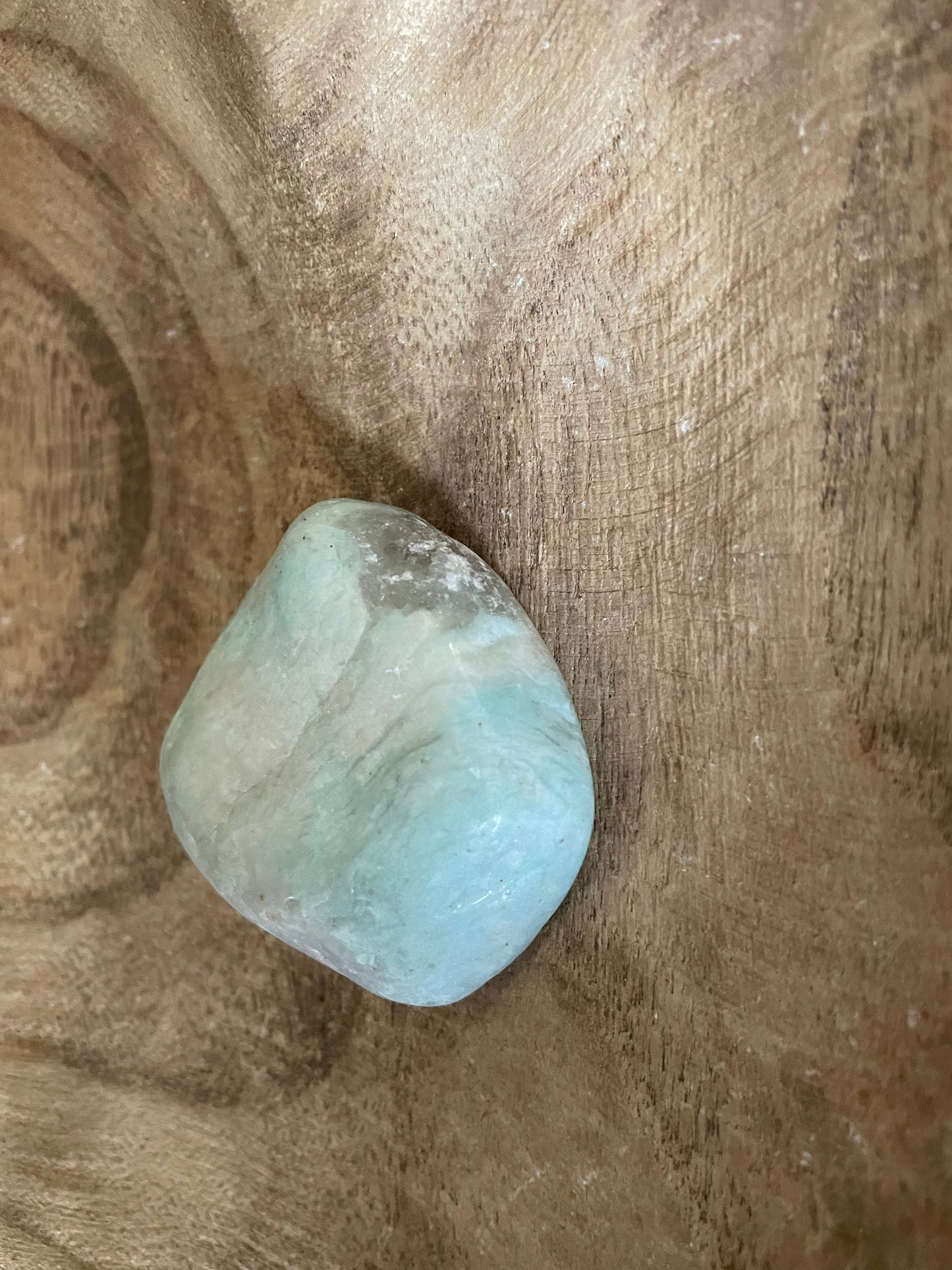 Jumbo Amazonite weighs 4.2 ounces