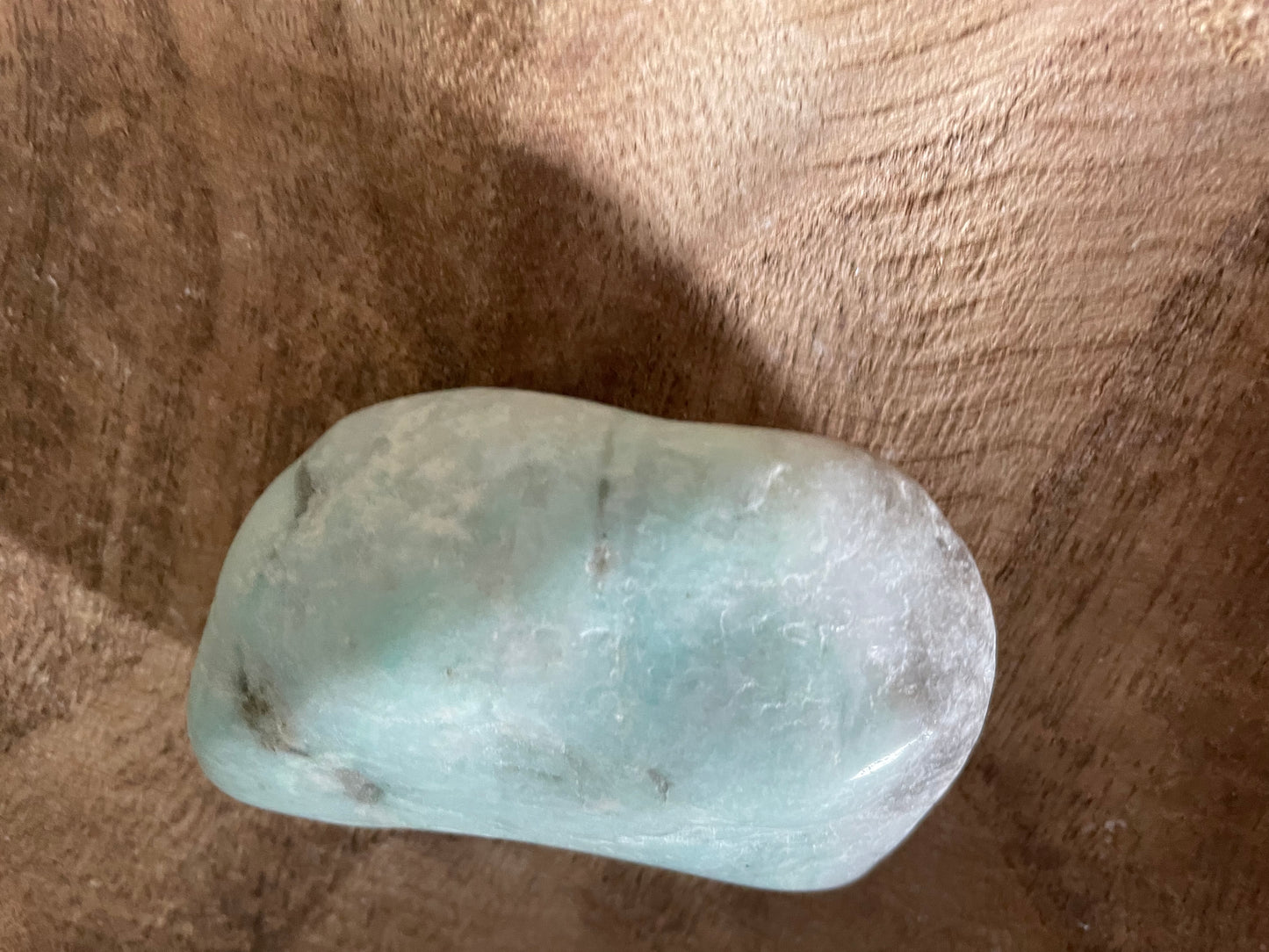 Jumbo Amazonite weighs 5.6 ounces