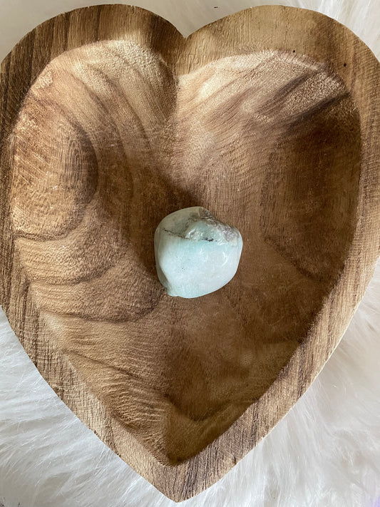 Jumbo Amazonite weighs 5 ounces