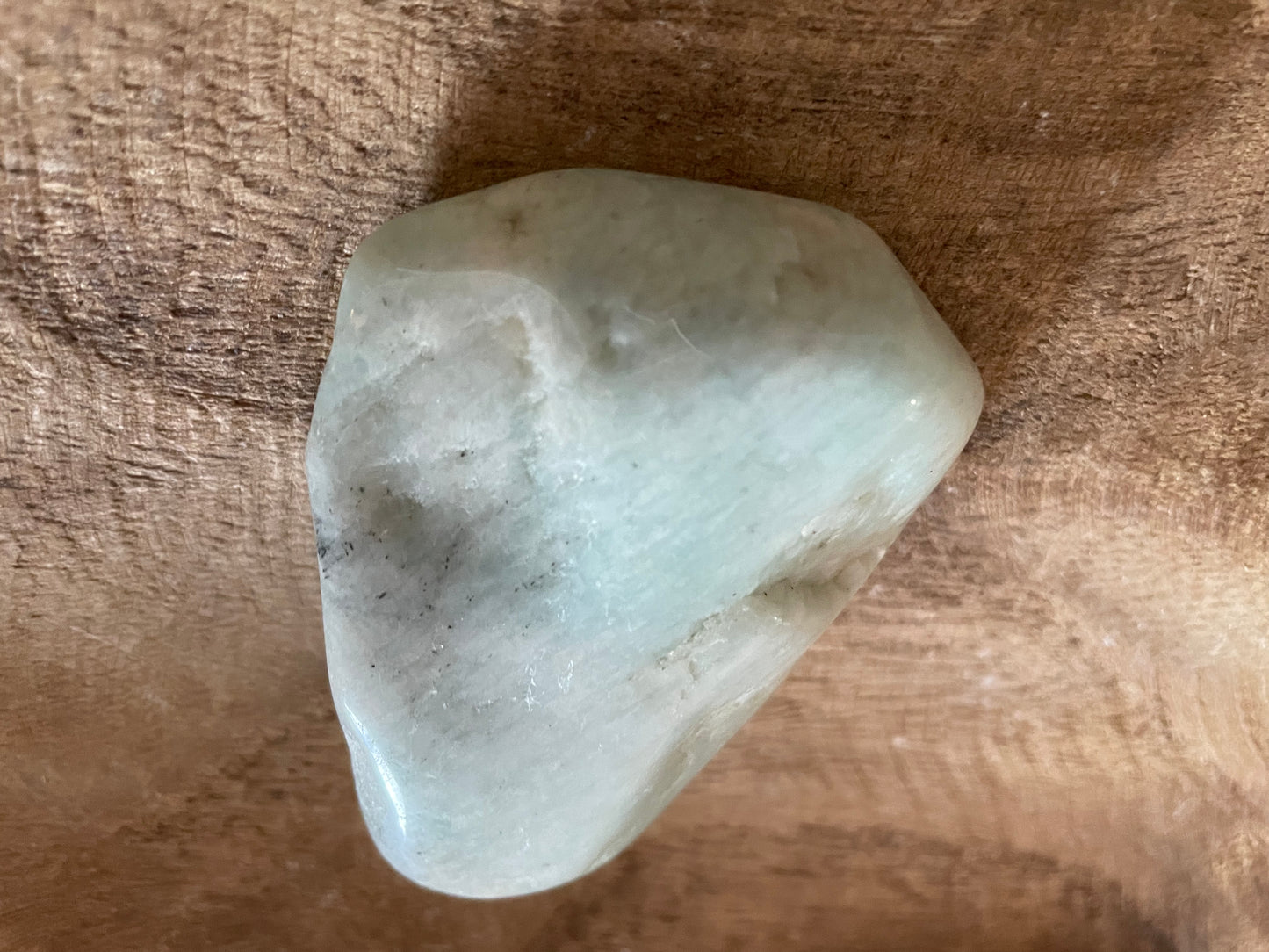 Jumbo Amazonite weighs 4.6 ounces