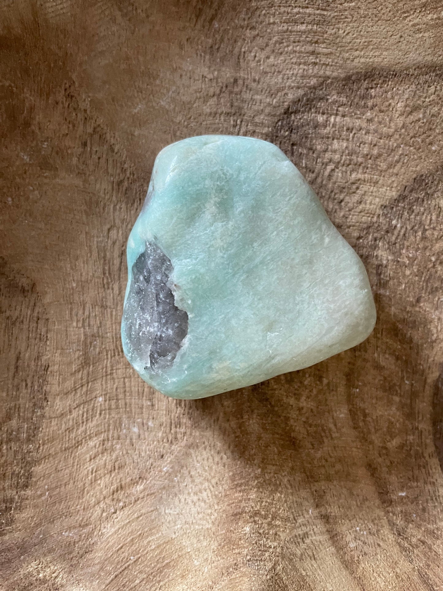 Jumbo Amazonite weighs 6.1 ounces