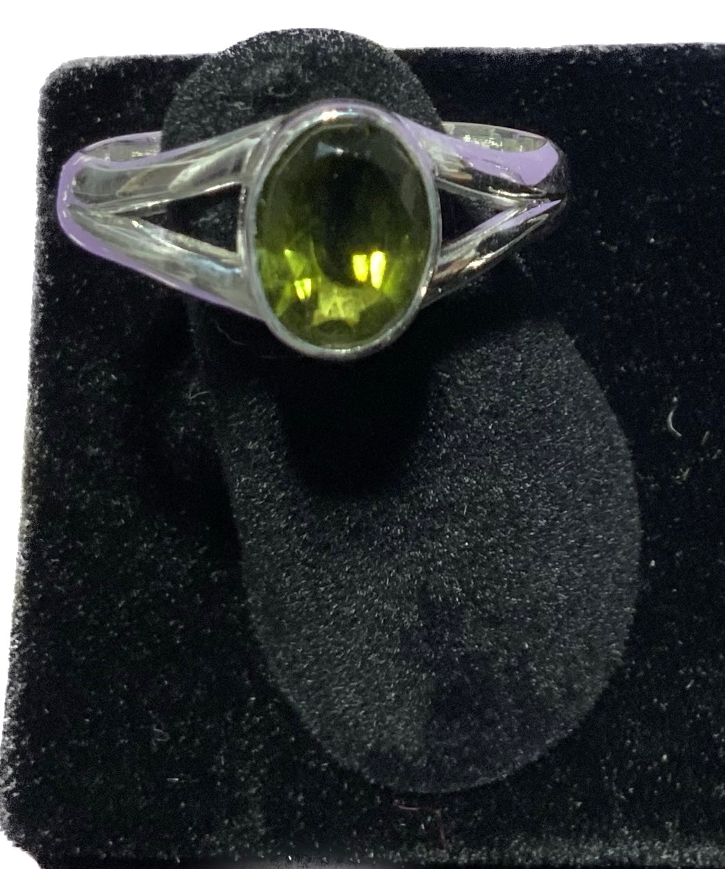 Moldavite Ring Size 5