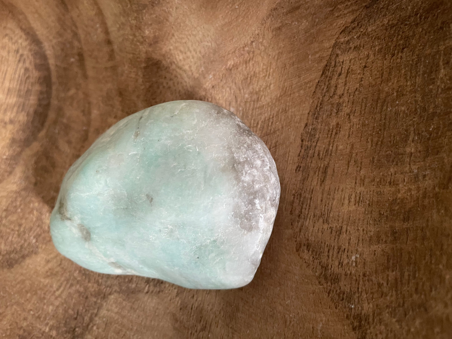 Jumbo Amazonite weighs 5.6 ounces