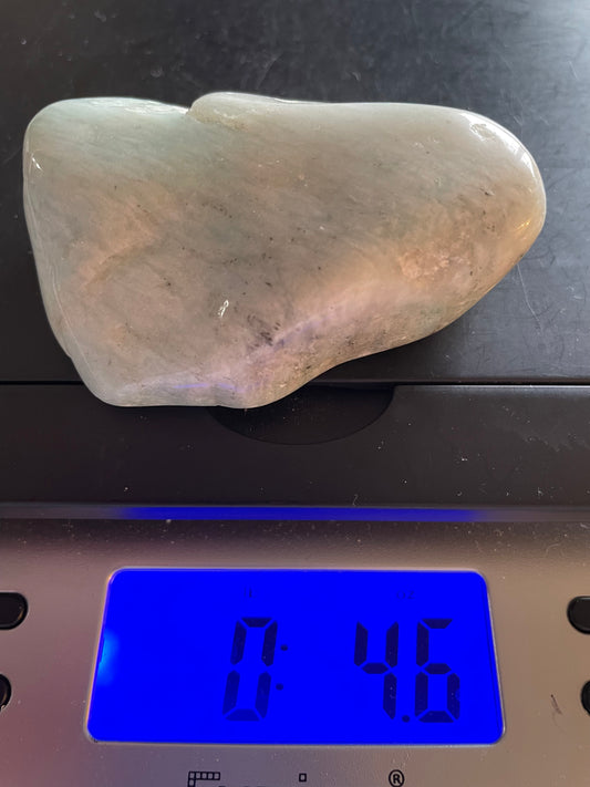 Jumbo Amazonite weighs 4.6 ounces