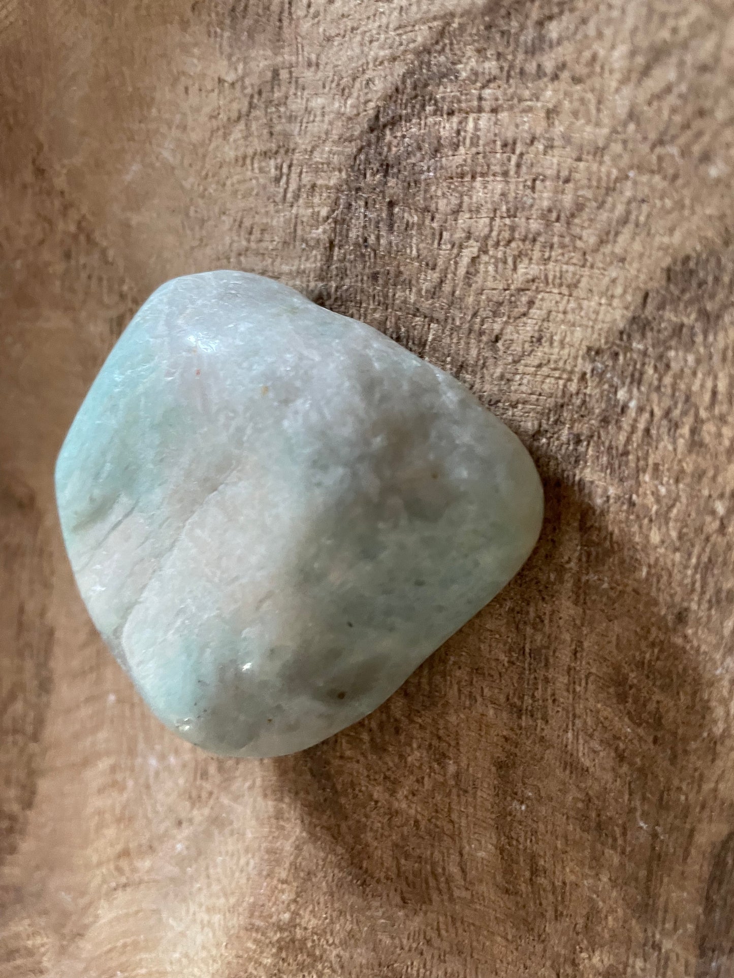 Jumbo Amazonite weighs 4.2 ounces