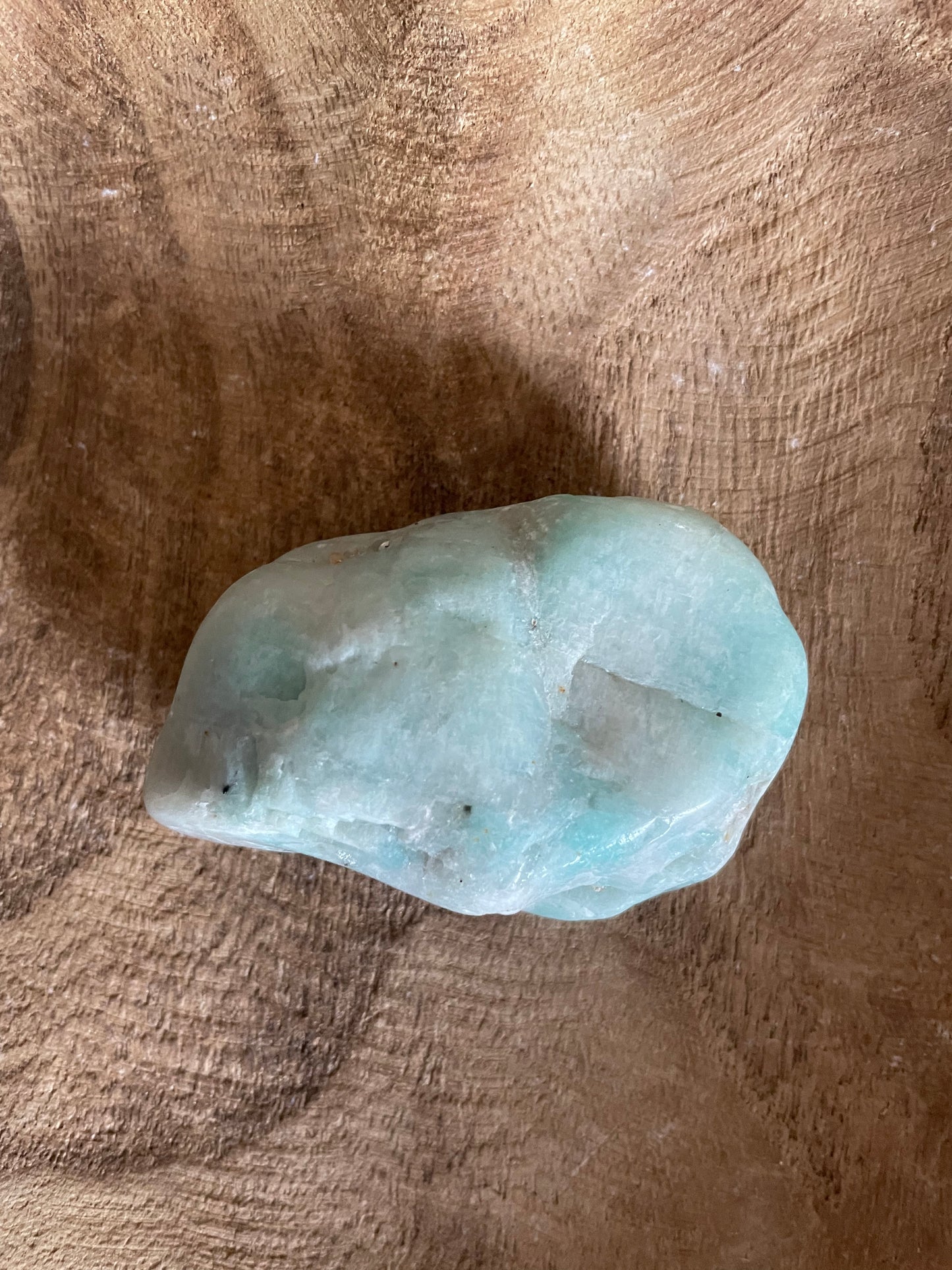 Jumbo Amazonite weighs 4.2 ounces