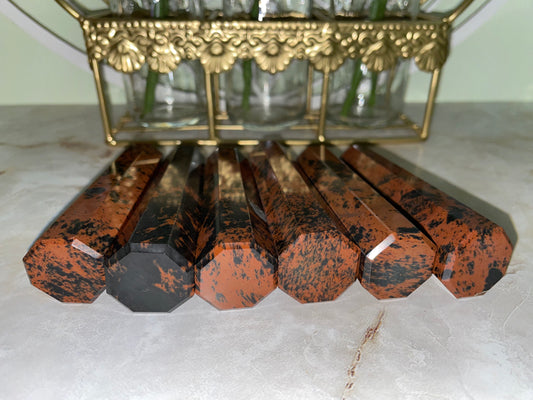 Mahogany Obsidian Points