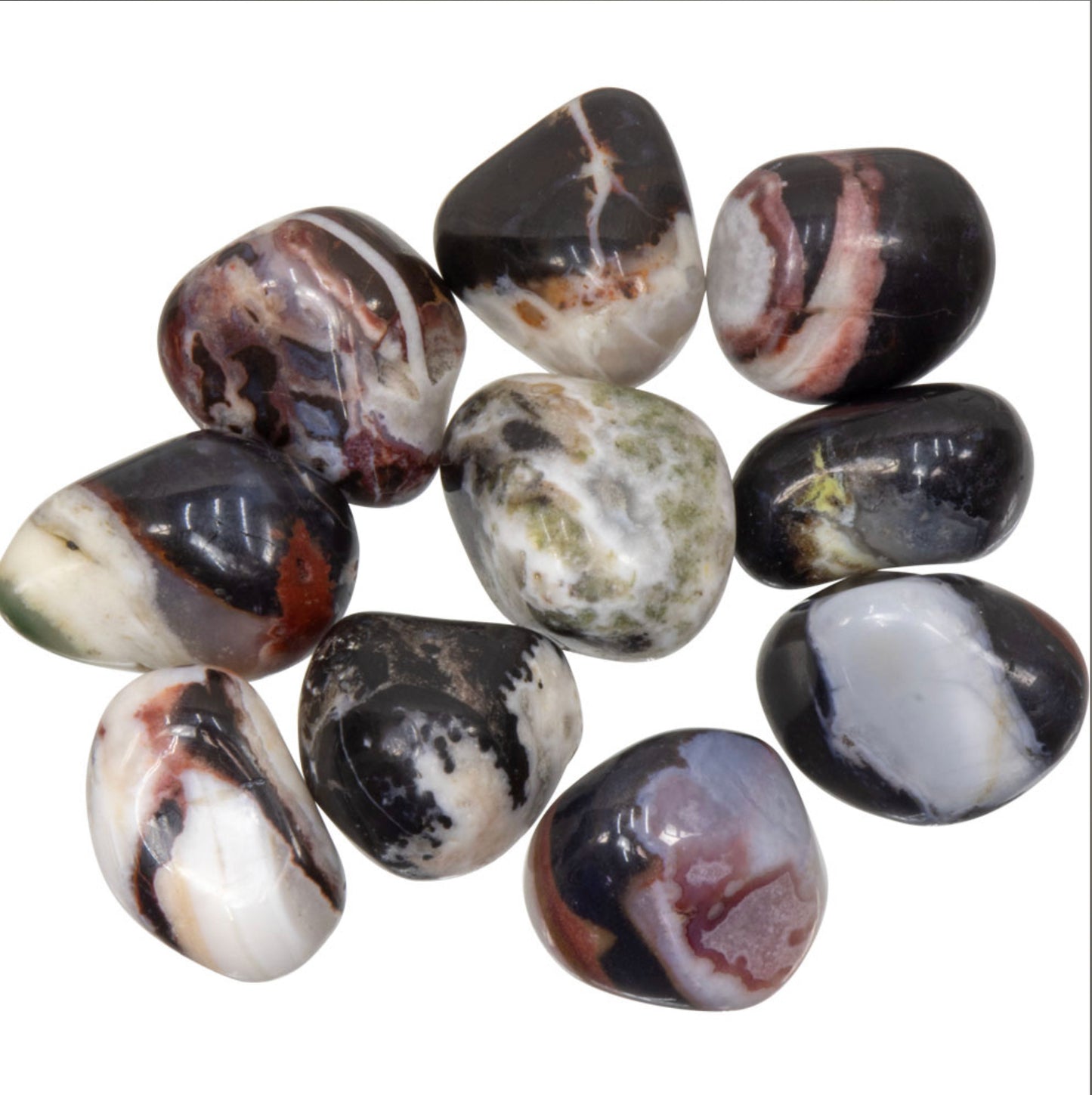 Gemstone - Black Sardonyx Absorbs negativity energy and bad influences