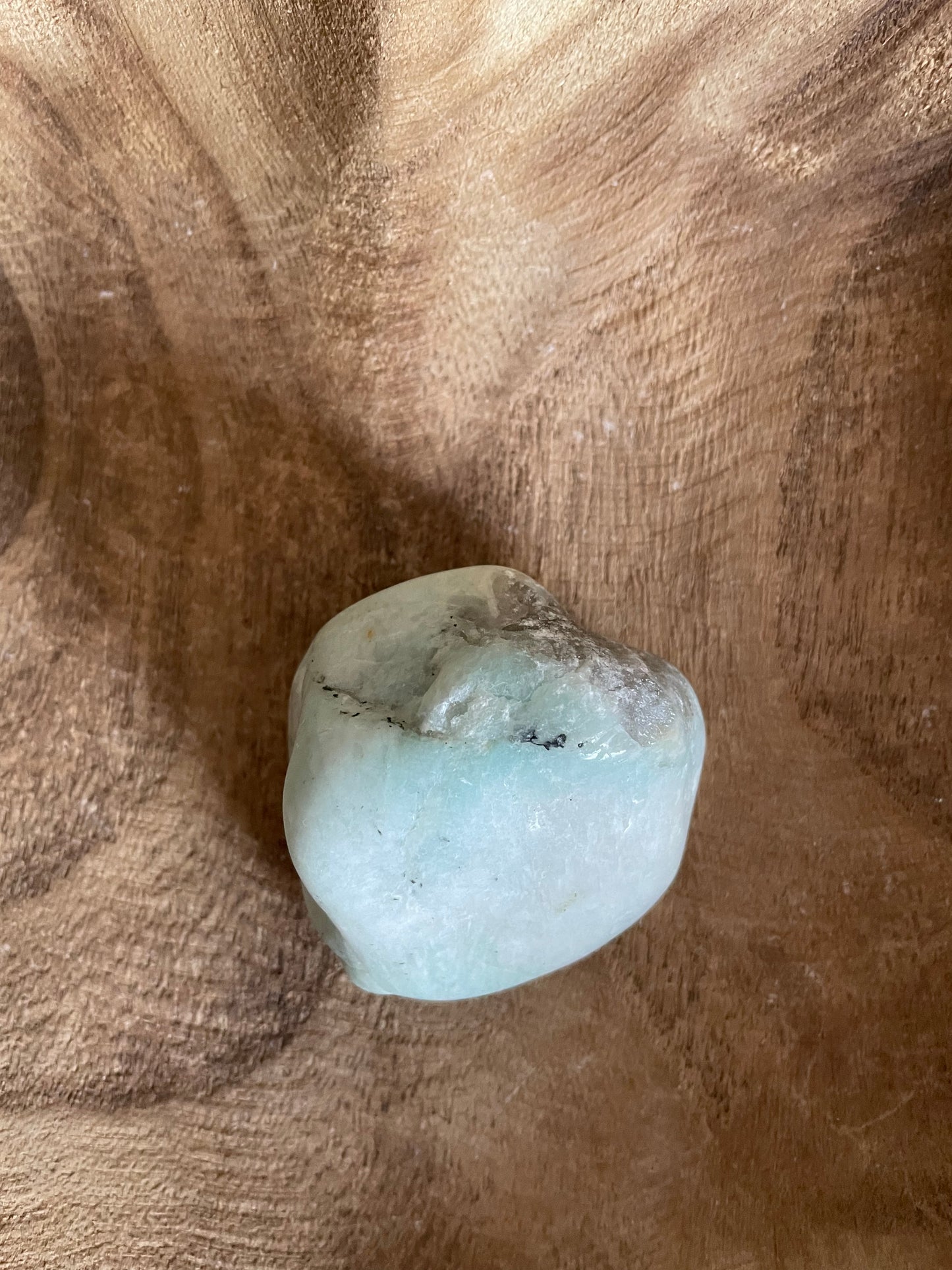 Jumbo Amazonite weighs 5 ounces