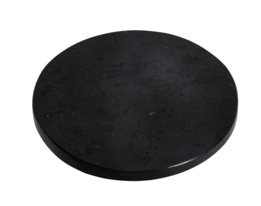 Medium Black Tourmaline Charging Plate