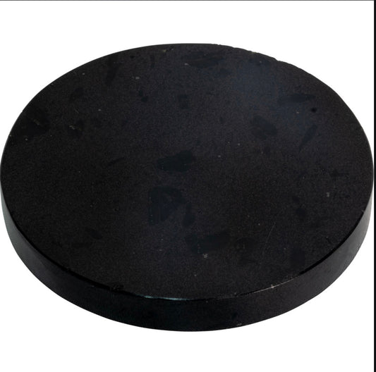 Small Black Tourmaline Charging Plate