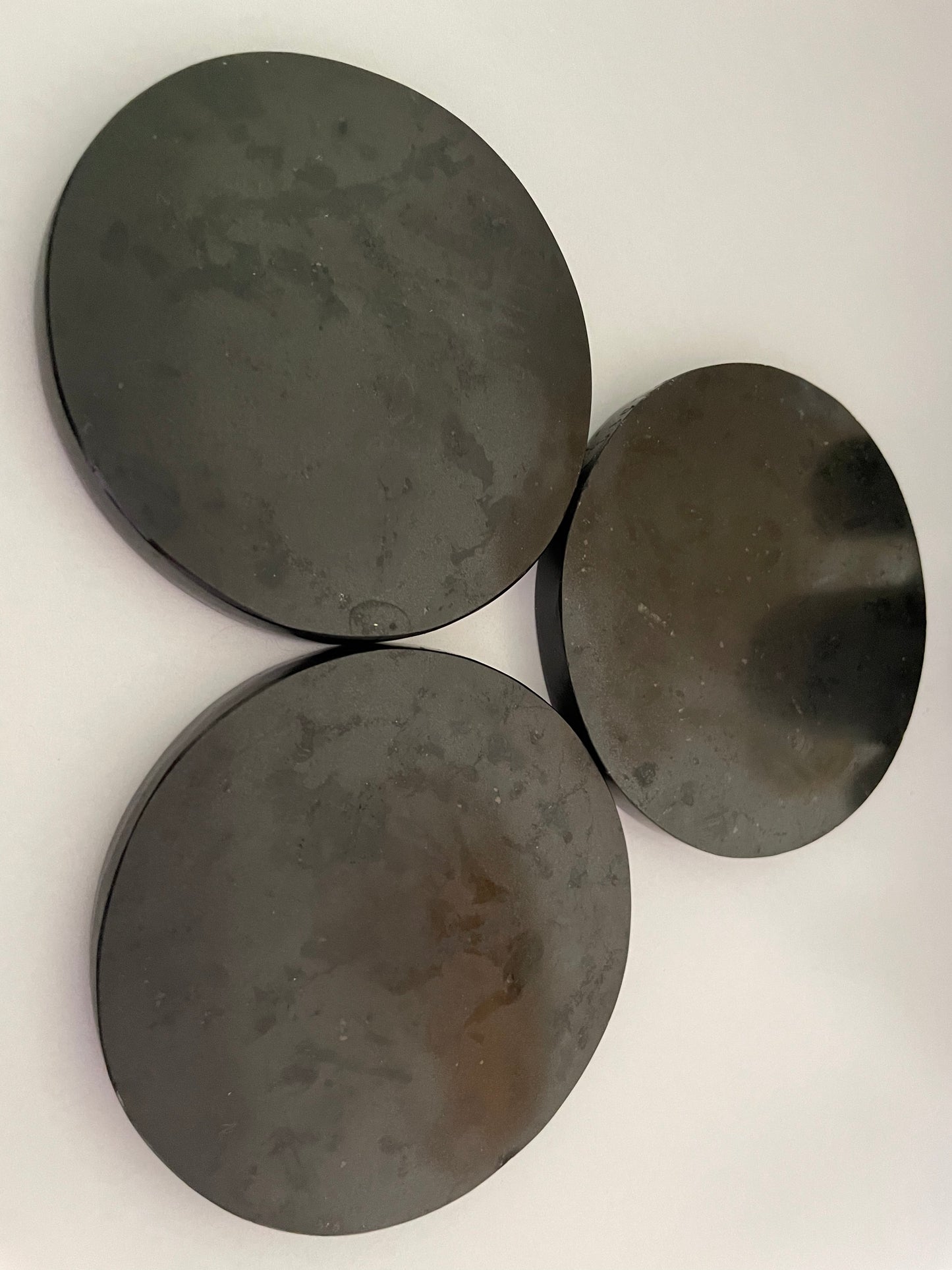 Medium Black Tourmaline Charging Plate