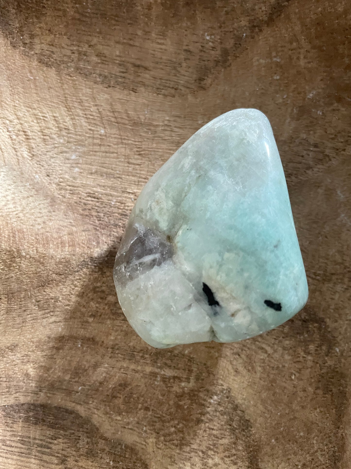 Jumbo Amazonite weighs 6.3 ounces