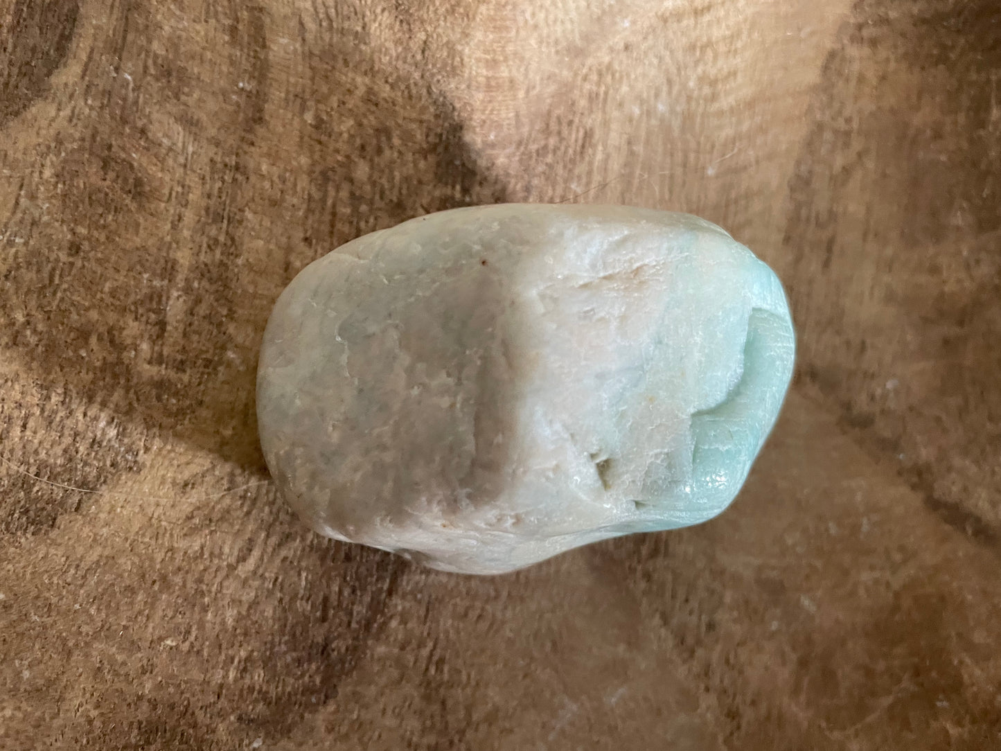 Jumbo Amazonite weighs 5.5 ounces