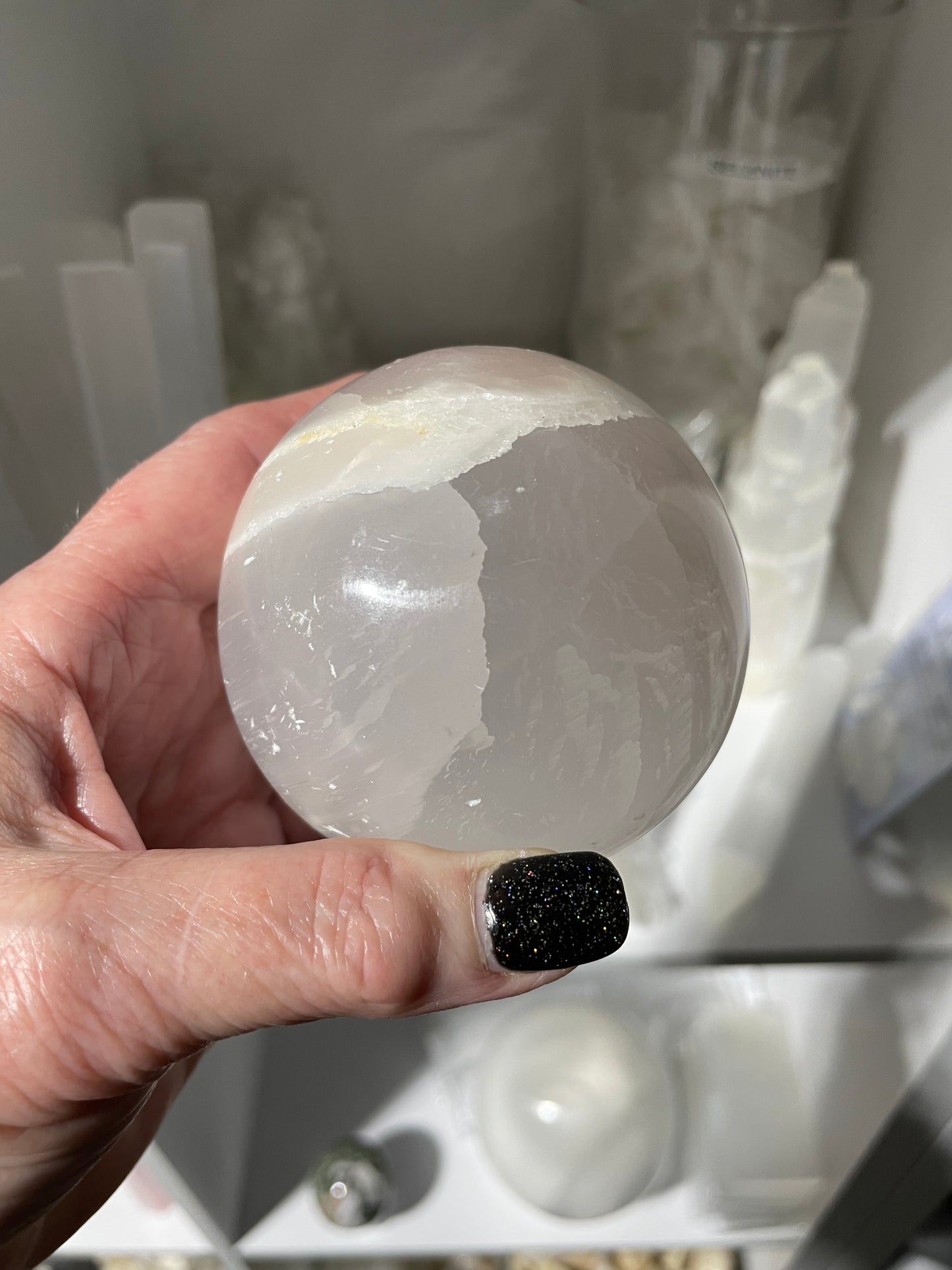 Selenite Sphere 2.5”