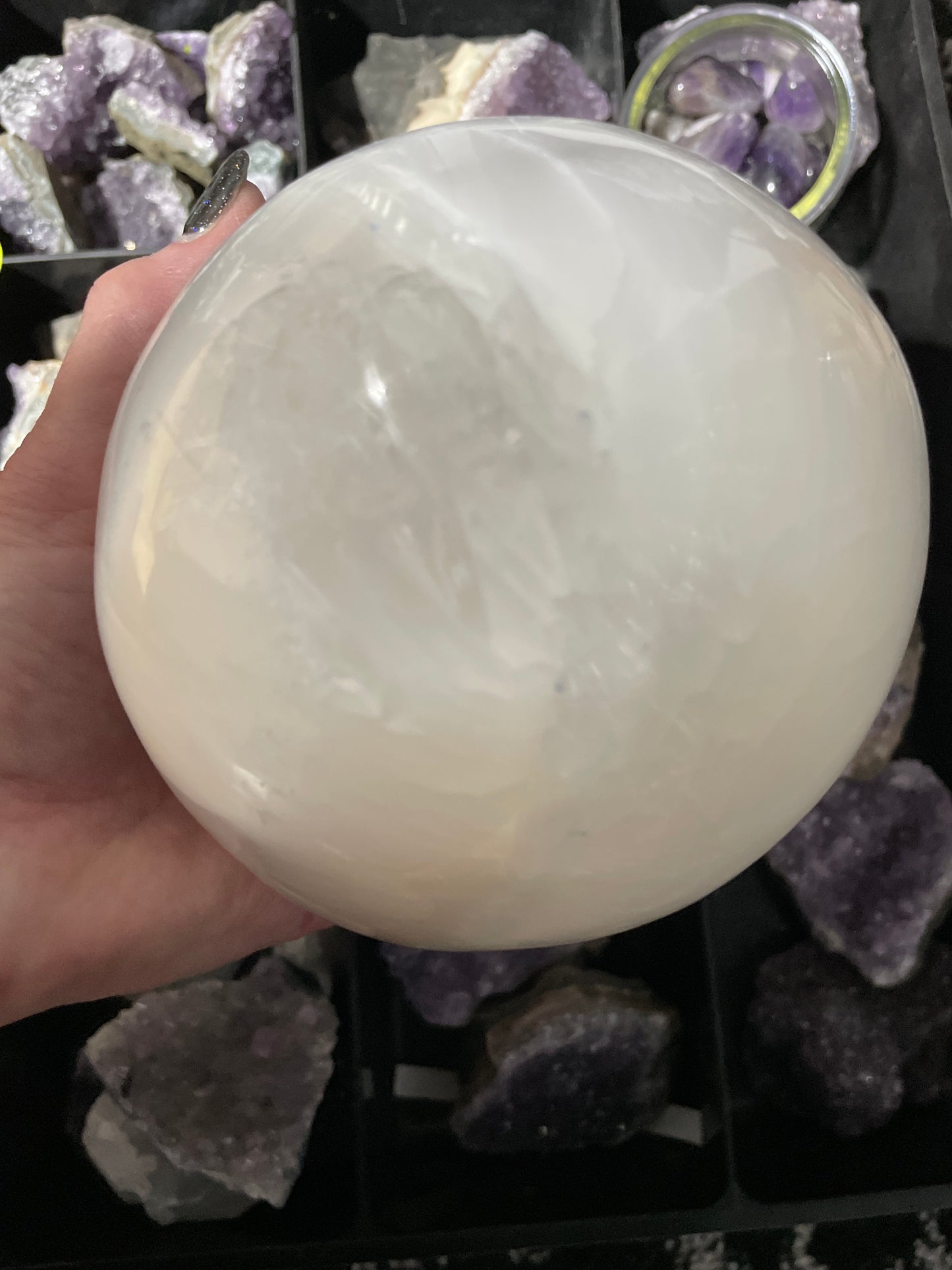 Selenite Sphere 2.5”