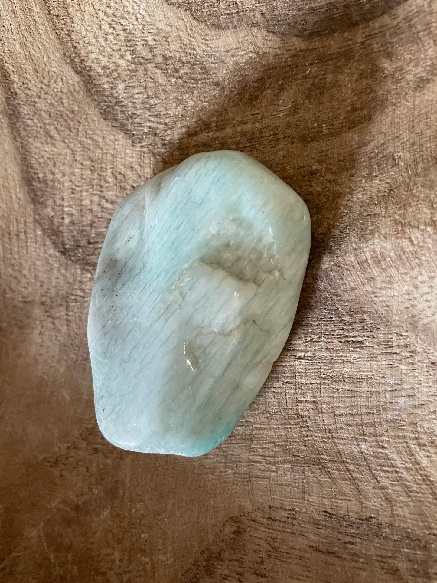 Jumbo Amazonite weighs 4.6 ounces