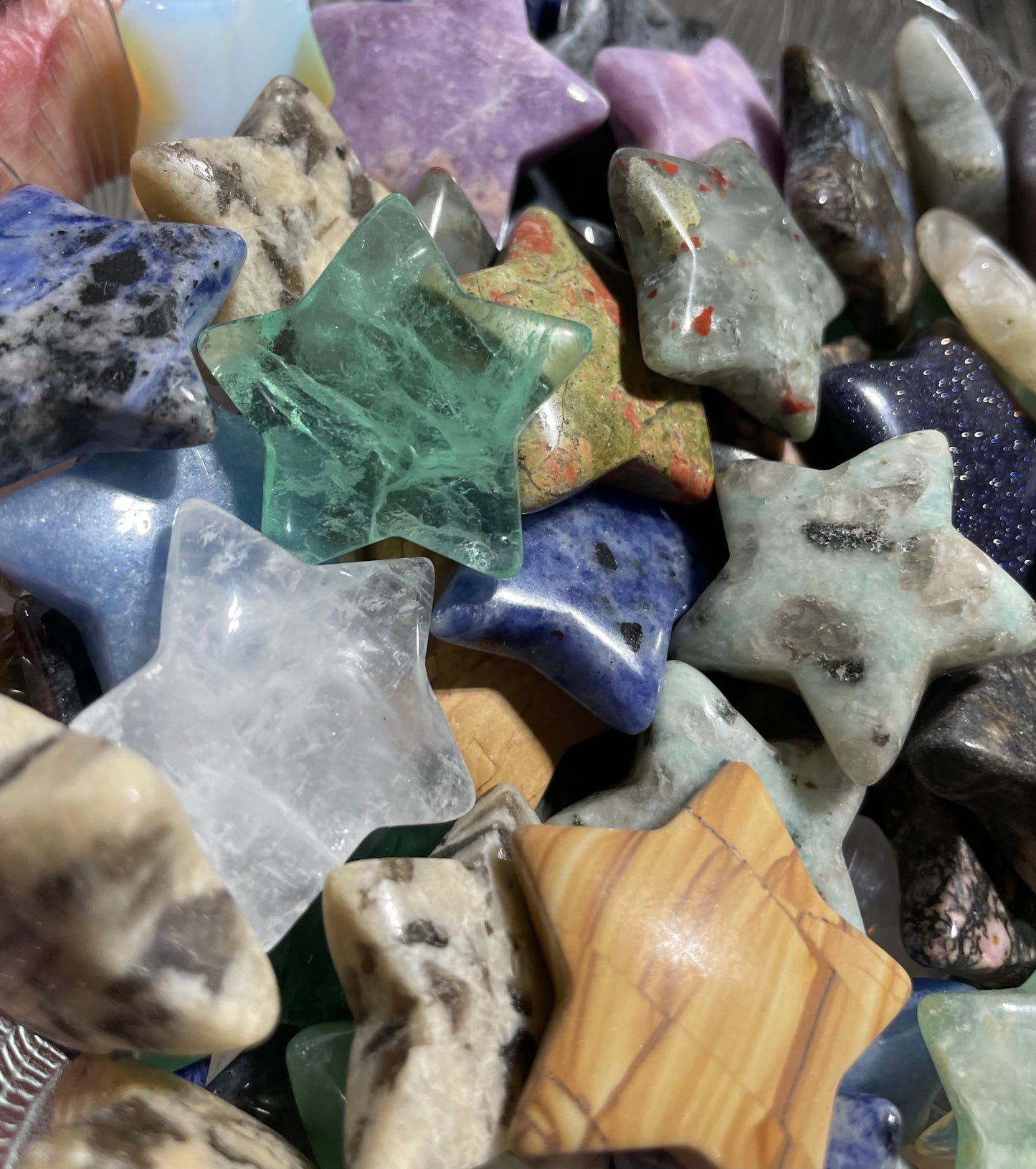 Assorted Star crystals