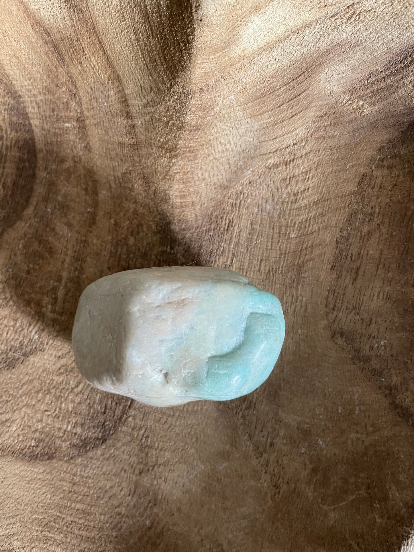 Jumbo Amazonite weighs 5.5 ounces