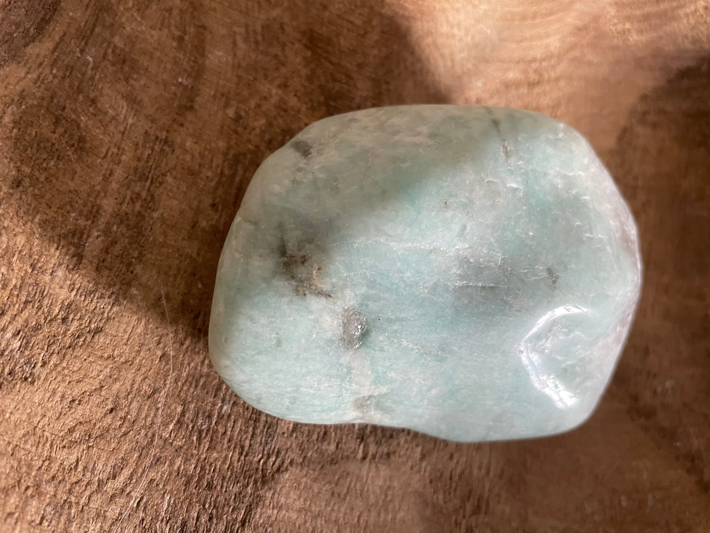 Jumbo Amazonite weighs 5.6 ounces