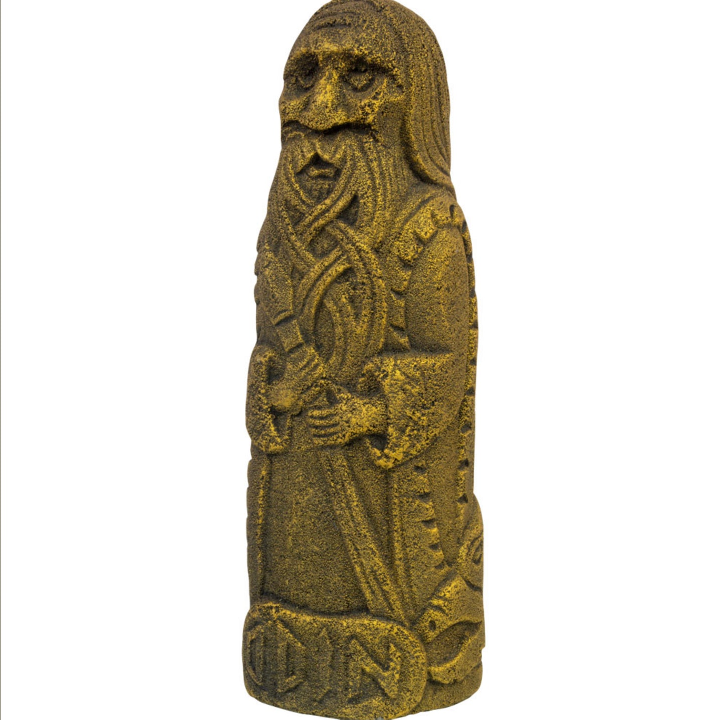 Volcanic Stone Statue - Odin - Norse God